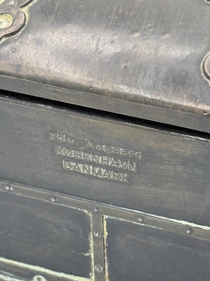 Edward Aagaard, dansk bronze skrin fra midt 20. Århundrede