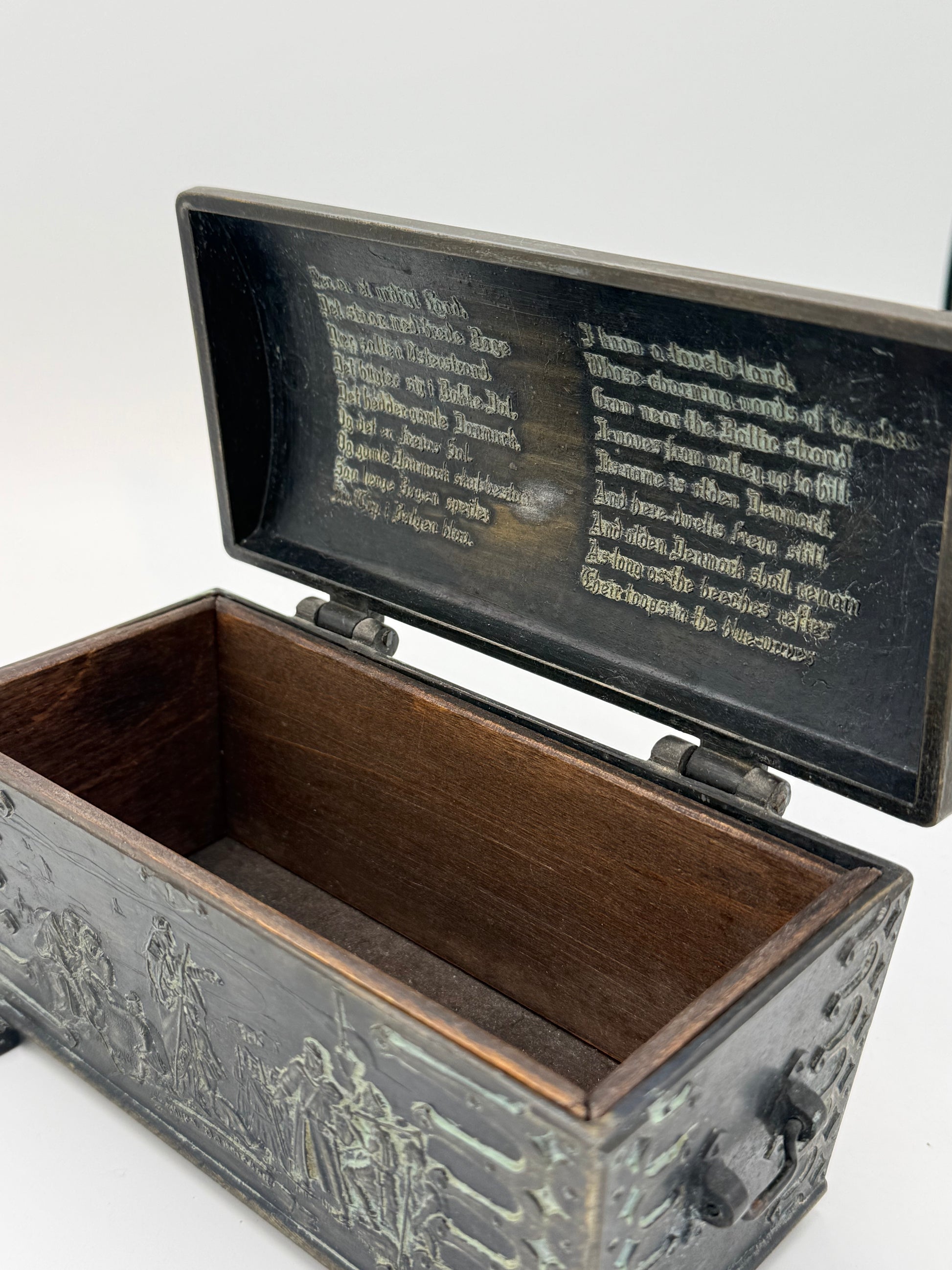 Edward Aagaard, dansk bronze skrin fra midt 20. Århundrede