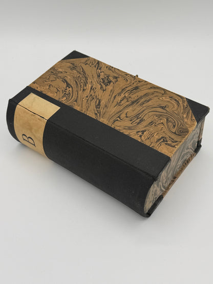 Antik dansk "BOG" æske. Start 20. Århundrede