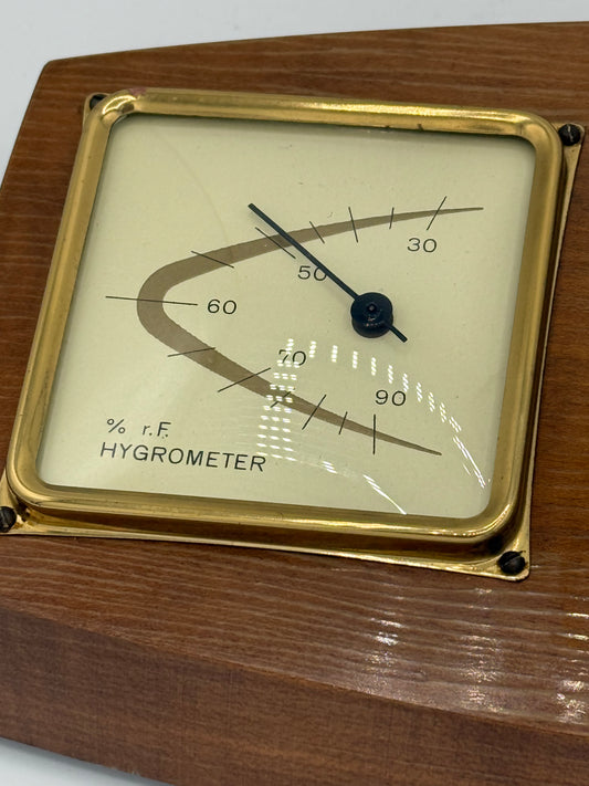 Vintage Fischer Vejrstation. Barometer m.m. Tyskland, midt 20.Årh