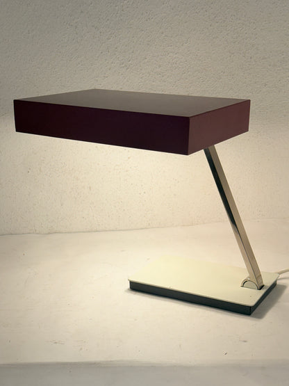 Modernistisk Kaiser Leuchten bordlampe, fra 1960érne.