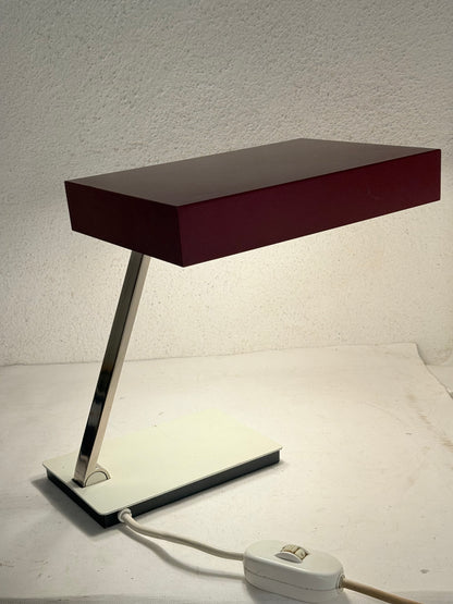 Modernistisk Kaiser Leuchten bordlampe, fra 1960érne.