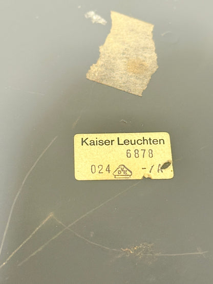 Modernistisk Kaiser Leuchten bordlampe, fra 1960érne.