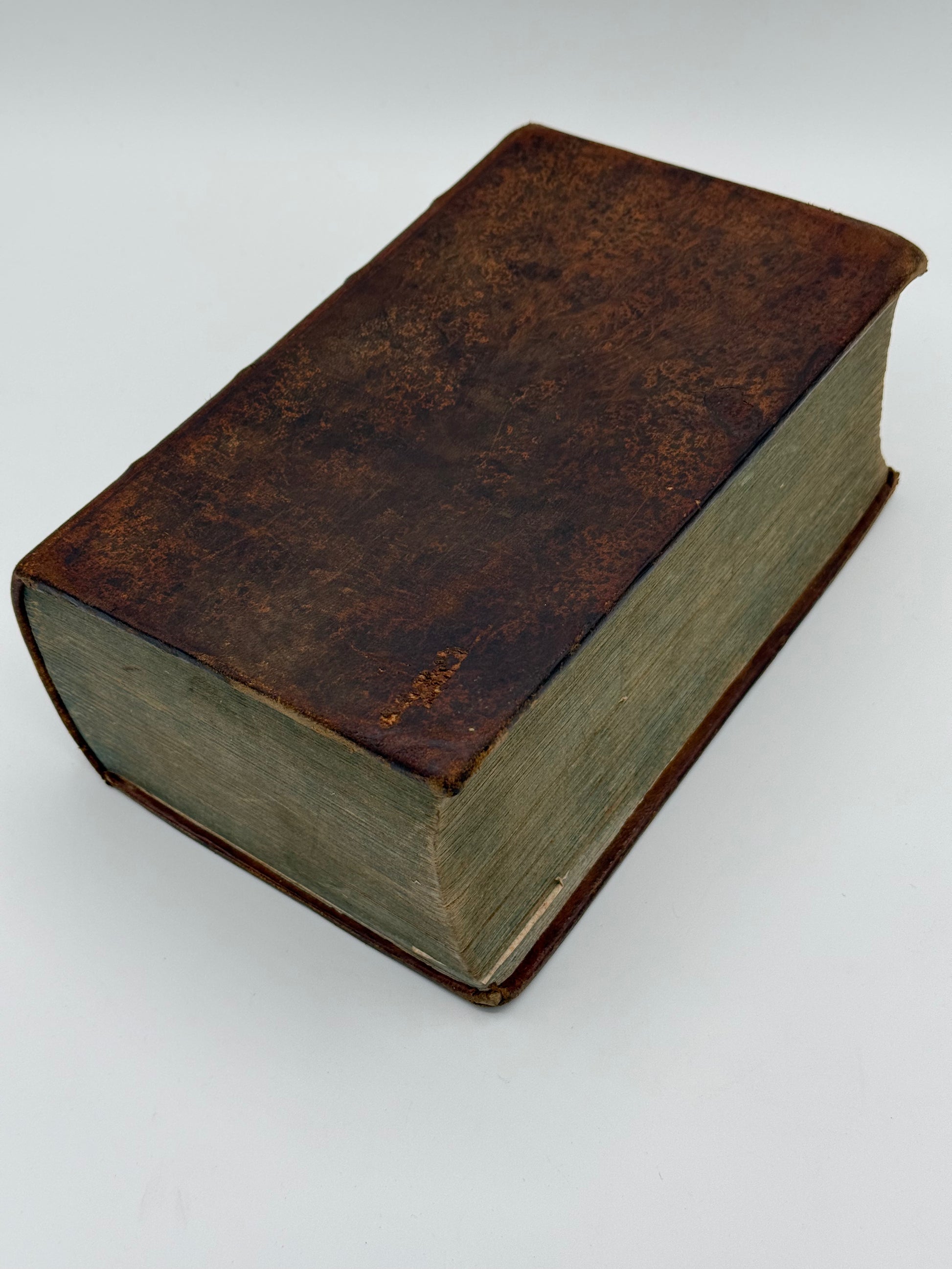 Biblia, det er den ganske Hell. Skrifts Bøger, efter en 1699. Udgangne huus og rejse bibel. Fra 1777