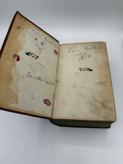 Biblia, det er den ganske Hell. Skrifts Bøger, efter en 1699. Udgangne huus og rejse bibel. Fra 1777