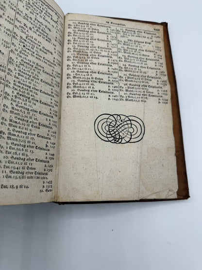 Biblia, det er den ganske Hell. Skrifts Bøger, efter en 1699. Udgangne huus og rejse bibel. Fra 1777