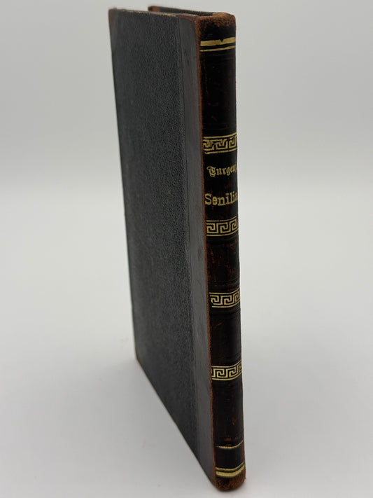 Senilia. Af Iwan Turgenjew. Antikvarisk dansk bog. 1.Udgave. 1.Oplag. Fra 1888