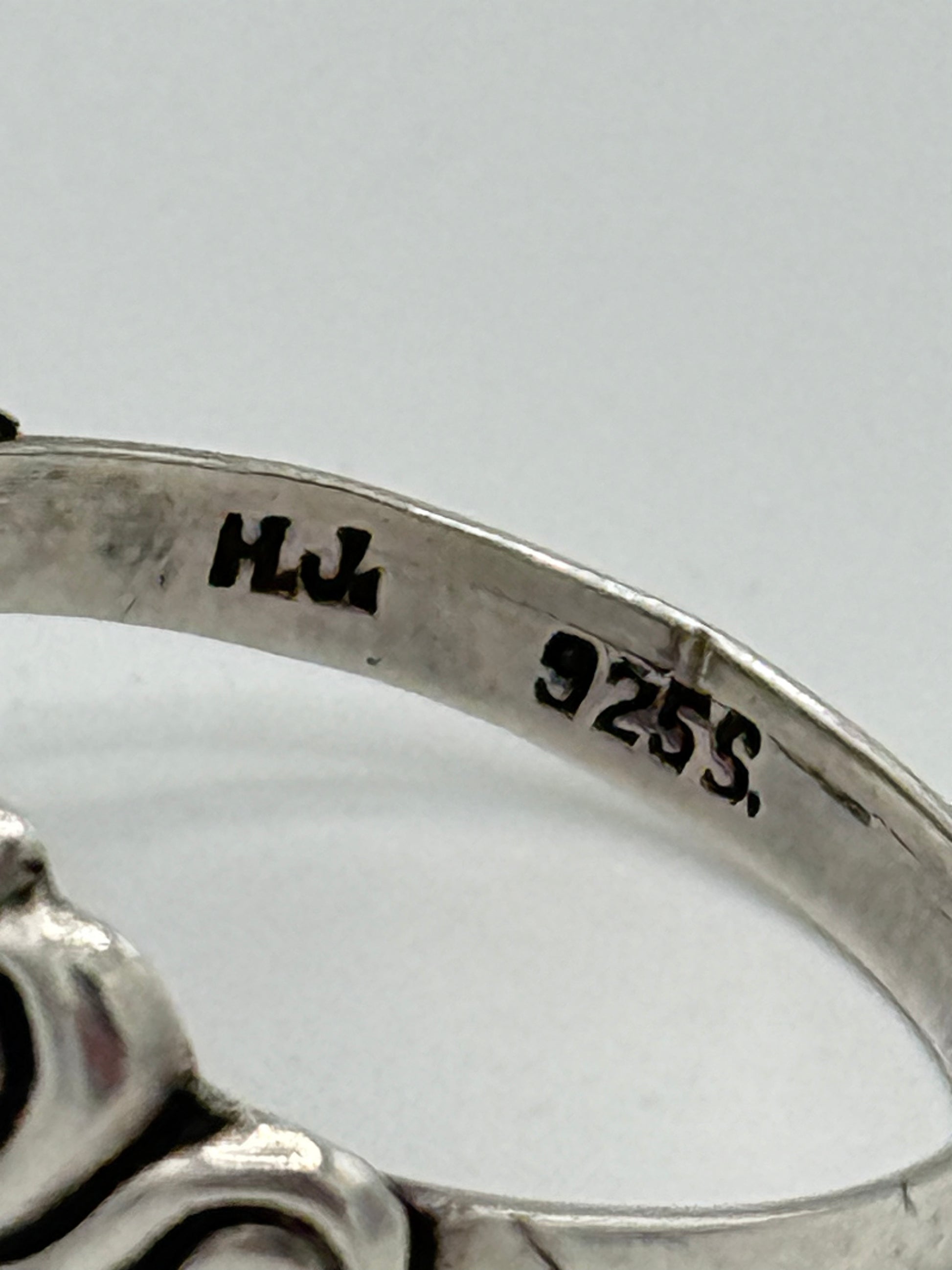 Hans Jensen & Co. (1899-1937.) Antik skønvirke sølv herre signet ring med Karneol
