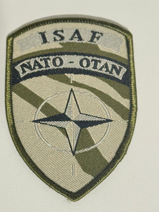 ISAF NATO Afghanistan ærmemærke.