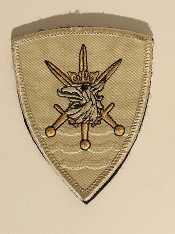 MNC NATO North East ørkenuniform stof mærke.