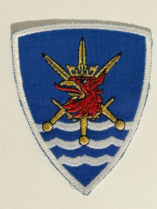 MNC NATO North East stof mærke.