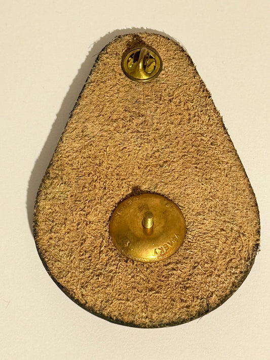 Russiske generalstabs fakultets brystmærke, med dansk russisk flag. SJÆLDEN.