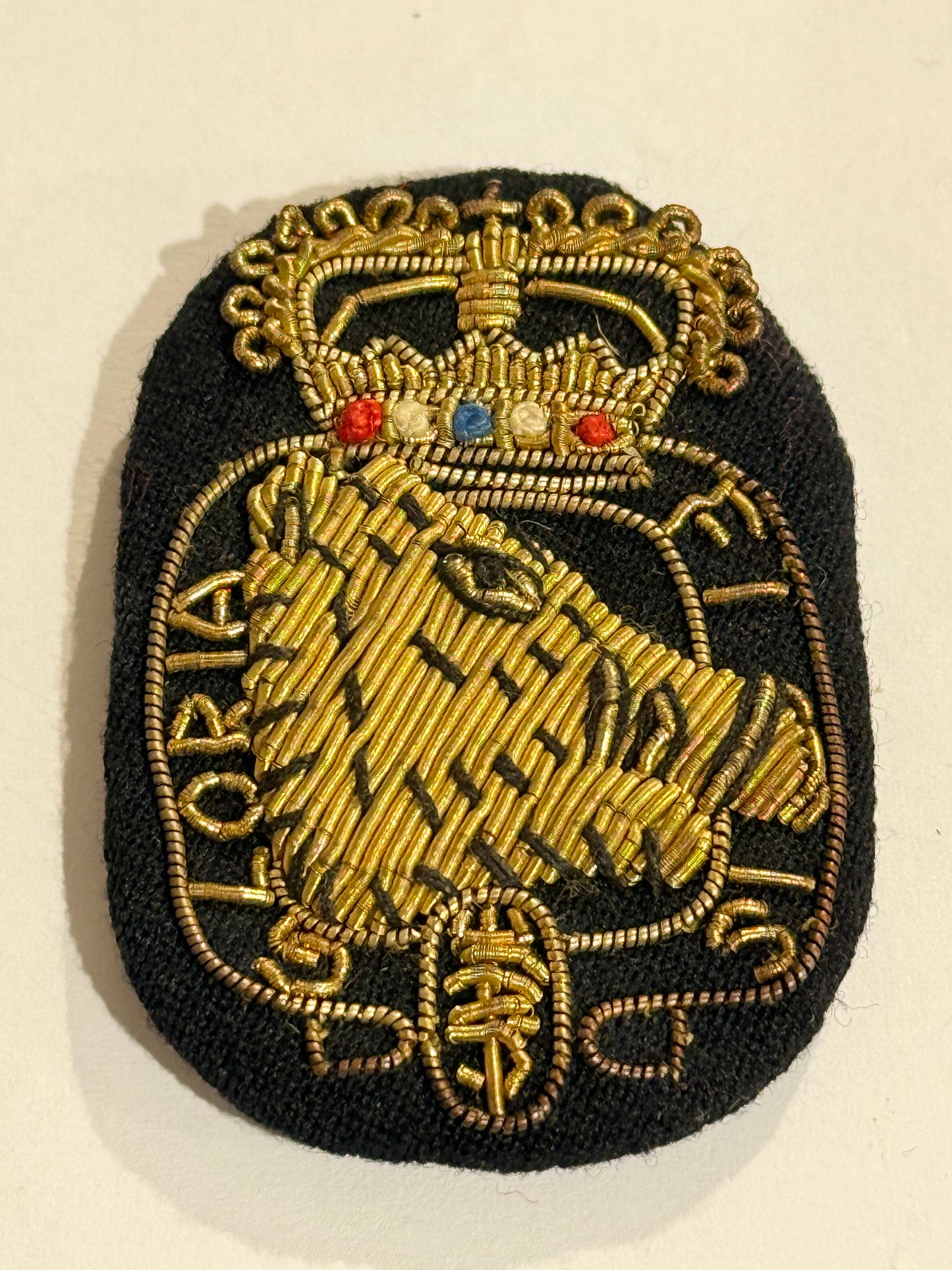 Ældre Prinsens livregiment stofmærke.