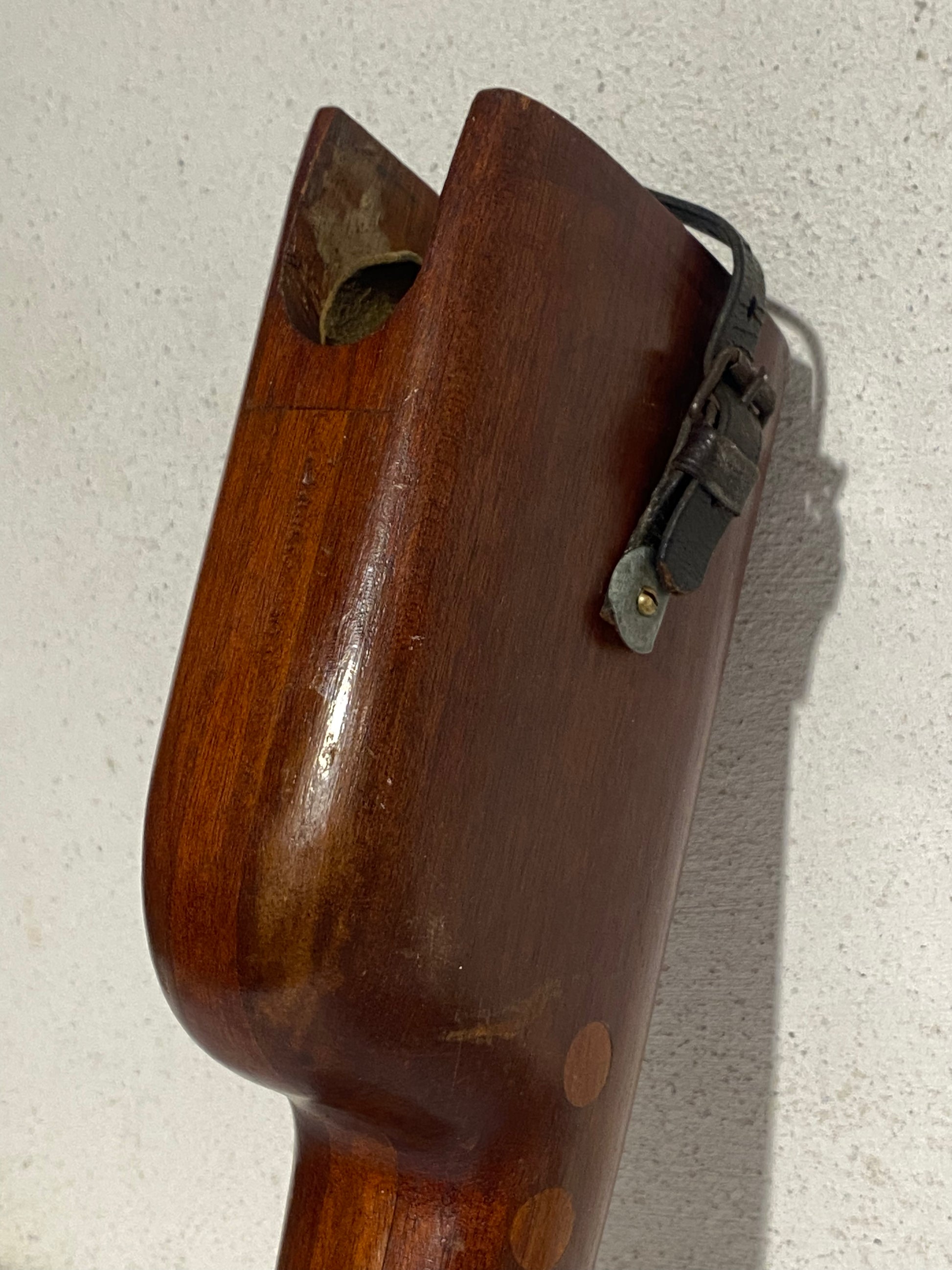 Bærehylster til Mauser C96 "Broomhandle" pistol i træ, ca. 1900-1920