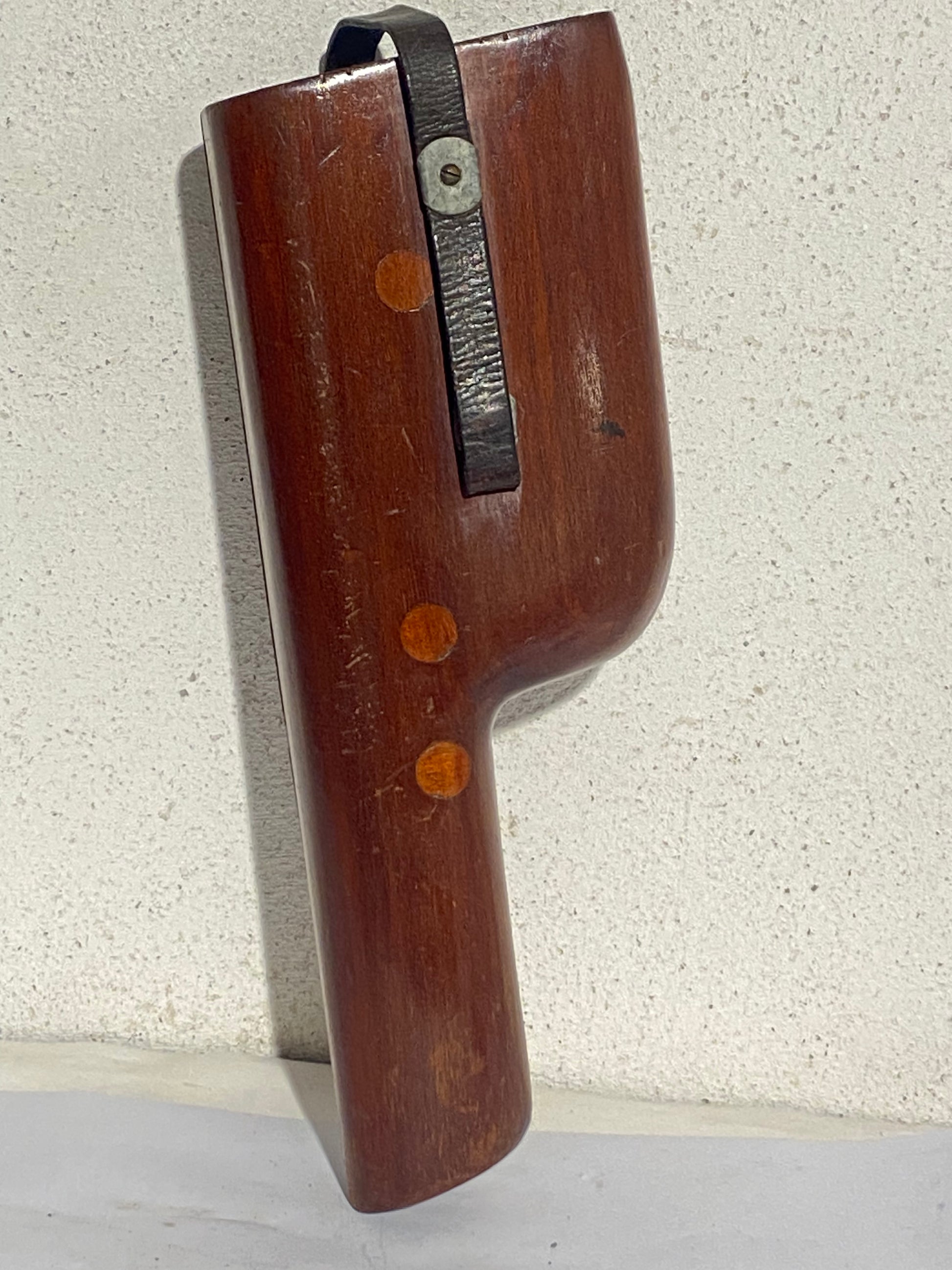 Bærehylster til Mauser C96 "Broomhandle" pistol i træ, ca. 1900-1920