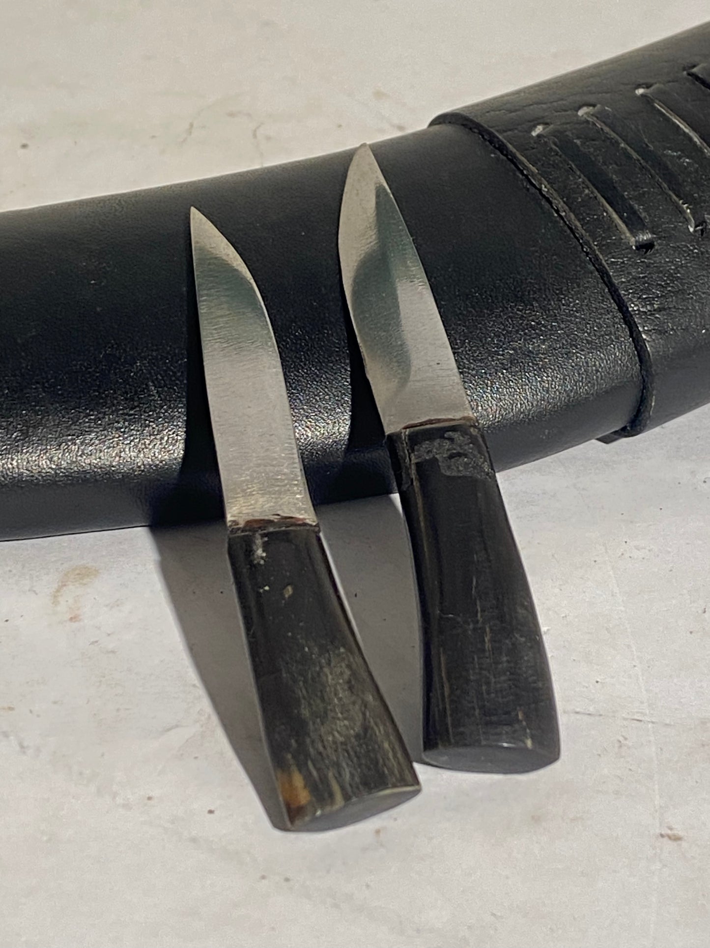 Vintage Nepalesisk Gurkha militær kukri-kniv. Med royal proveniens