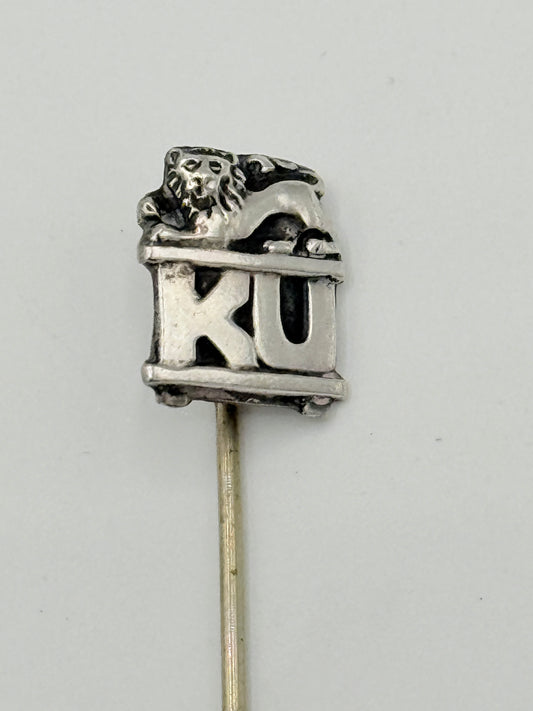 Dansk Konservativ Ungdom sølv medlemsnål. Fra 1930érne