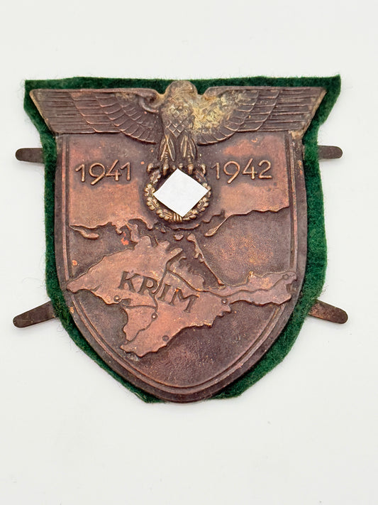 Tysk WW2 Krim-skjold. Fra 1942