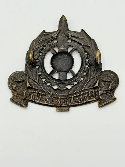 Vintage Israelsk IDF baret mærke. Fra 1960-70