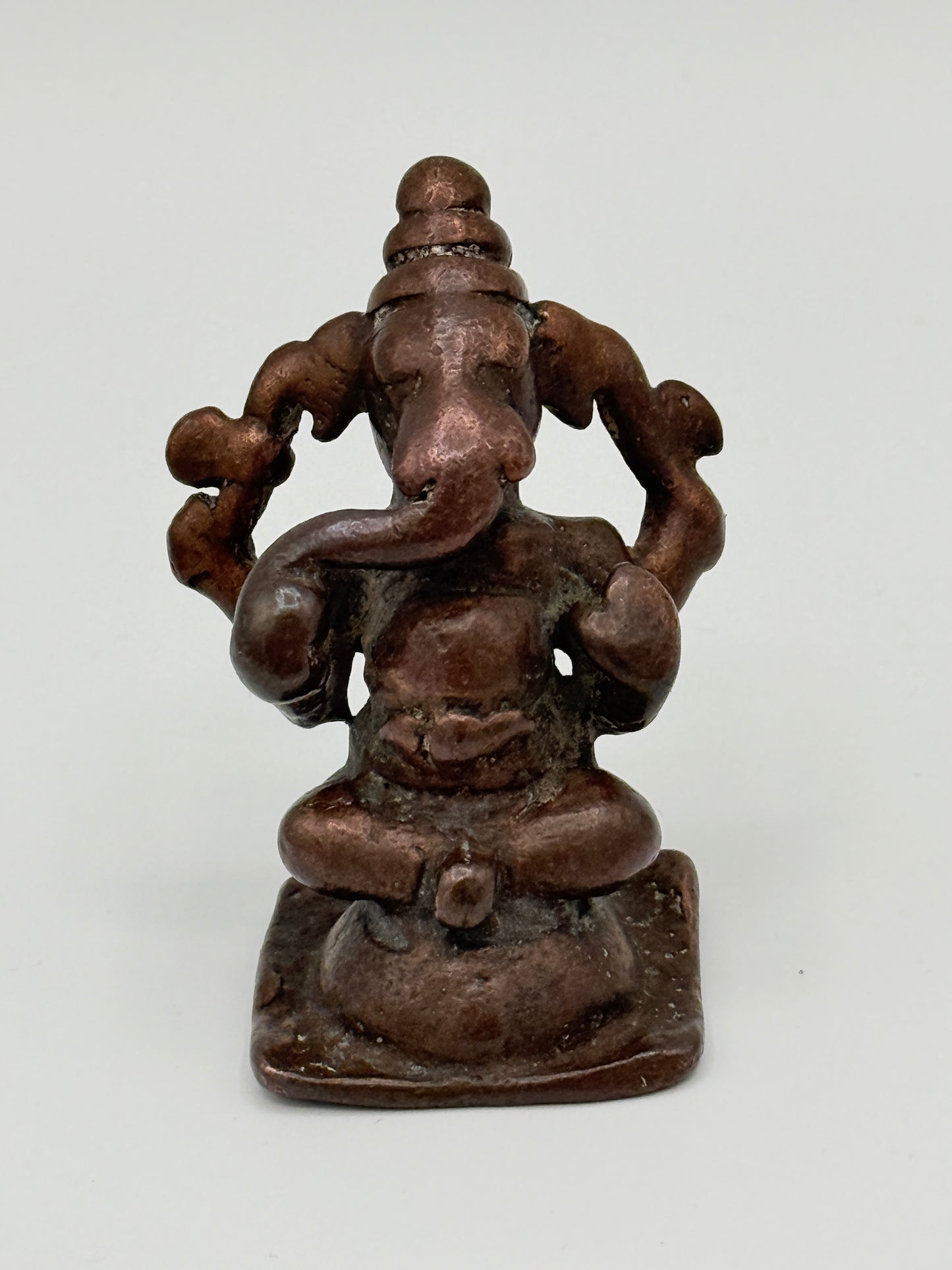 Antik Ganesh kobber statue. Indien. Fra 18. Århundrede