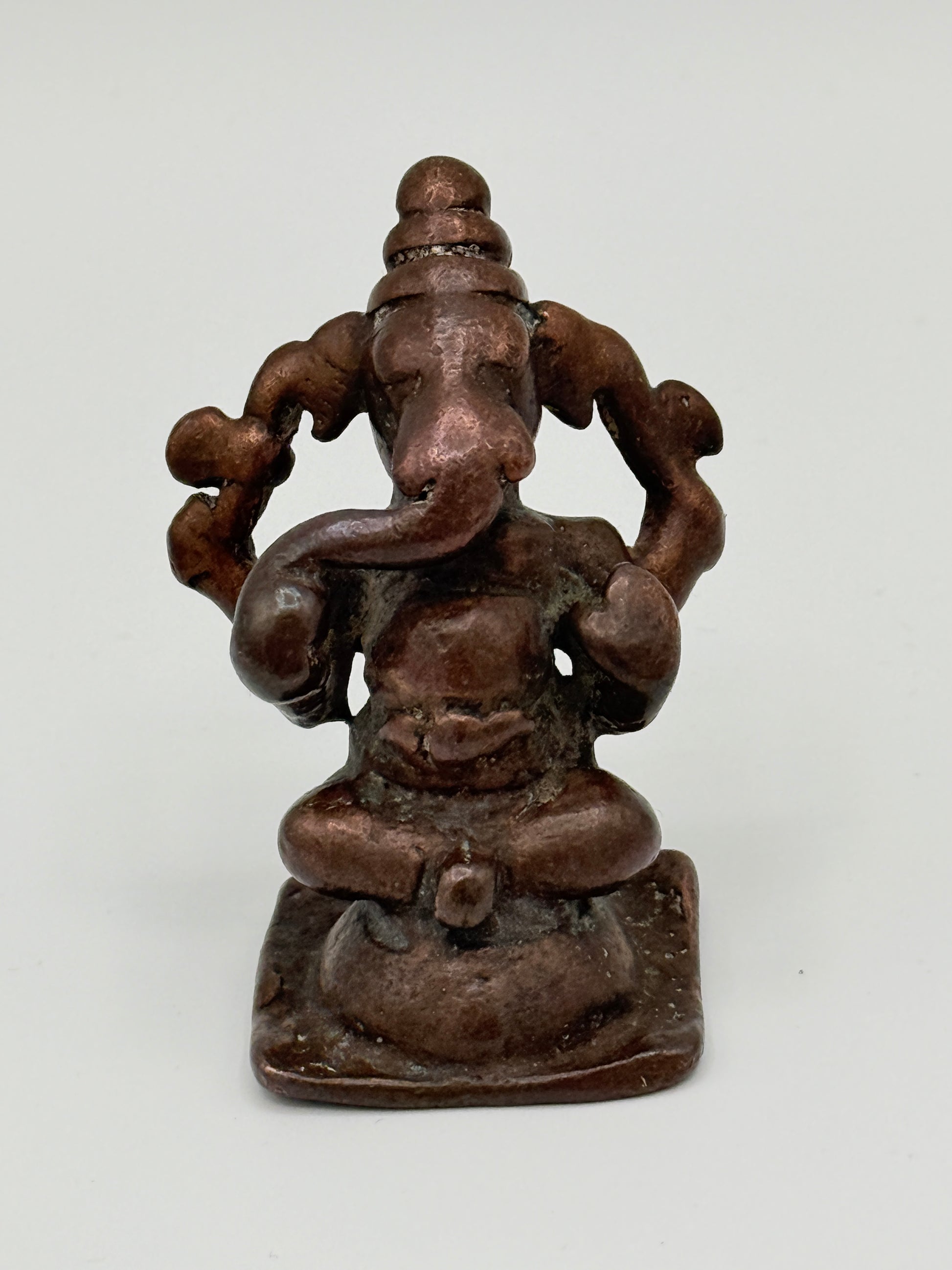 Antik Ganesh kobber statue. Indien. Fra 18. Århundrede