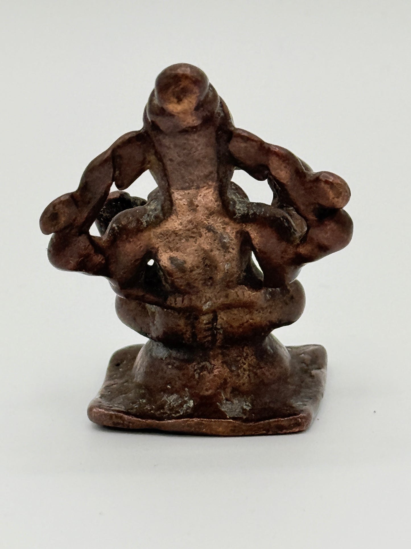 Antik Ganesh kobber statue. Indien. Fra 18. Århundrede