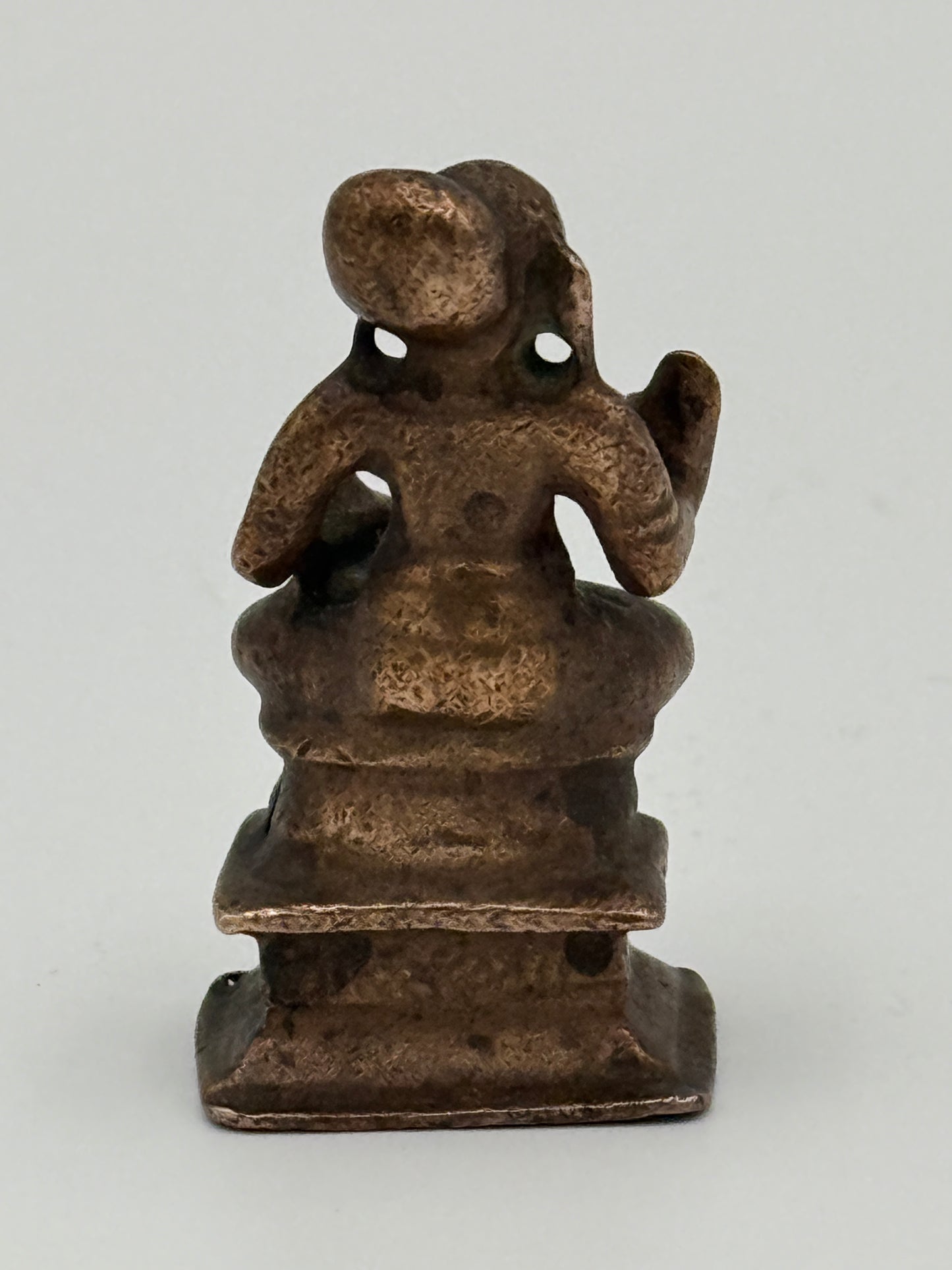 Antik Nammalvar bronze statue. Indien. Fra 17.-18. Århundrede