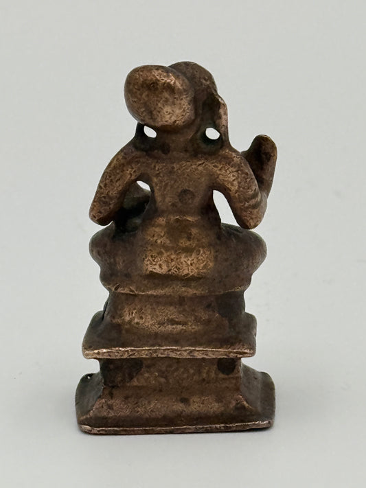 Antik Nammalvar bronze statue. Indien. Fra 17.-18. Århundrede