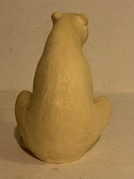 Robert Lund Jensen (b.1915-2003.) Ceramic Polar Bear with Fish.