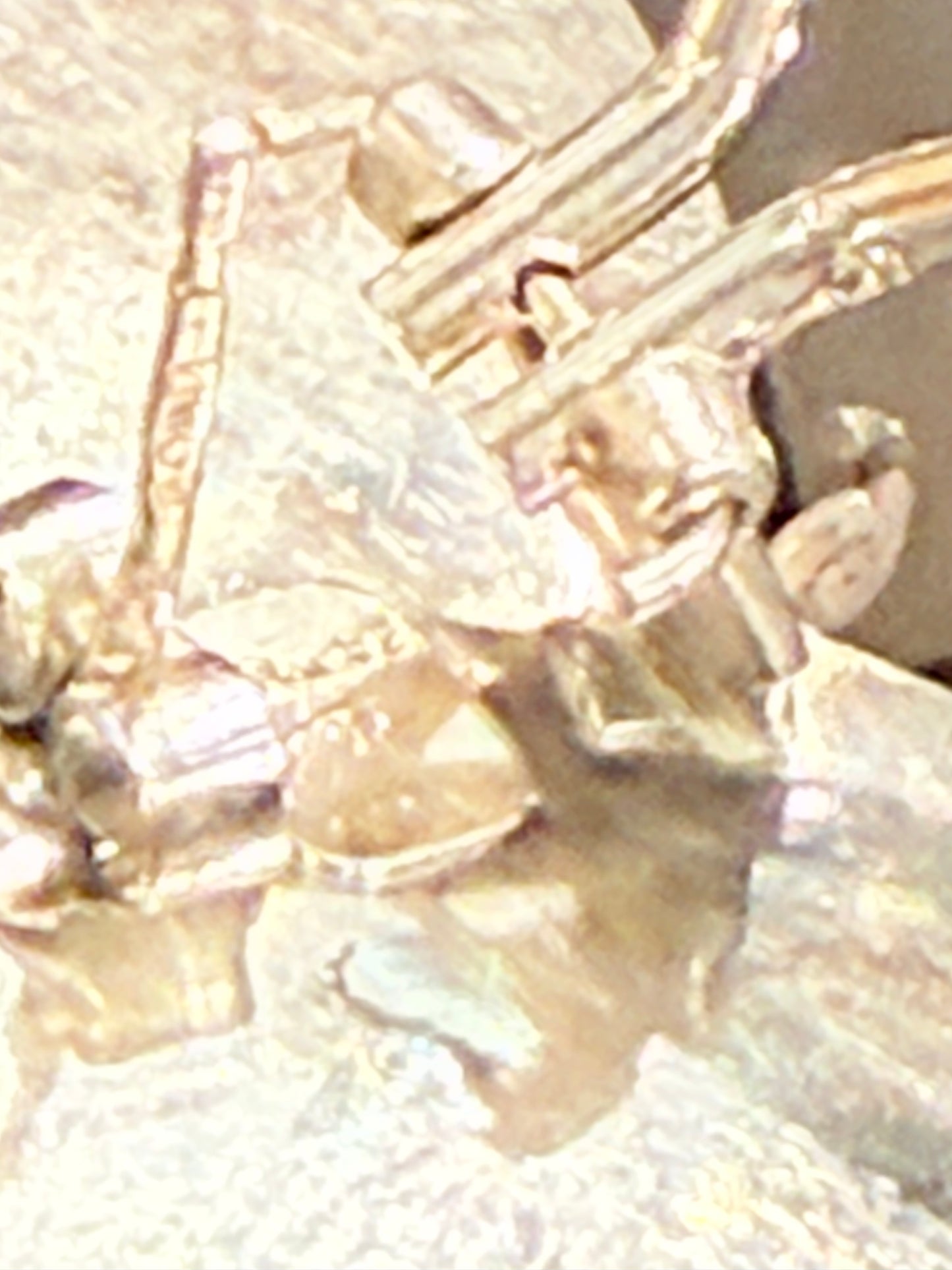 Vintage sterling silver bow earrings. From the late 1900s.