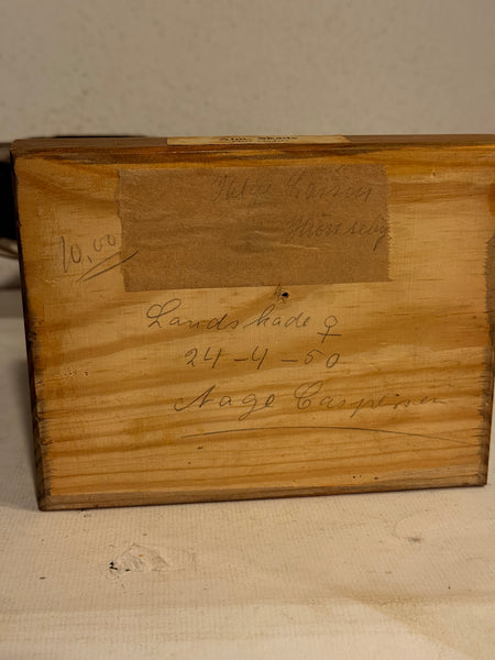 Stuffed bird, Common Pica (Pica pica) From 1950.