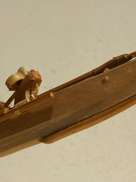 Ældre grønlandsk fanger kajak model, fra midt 1900 tallet.