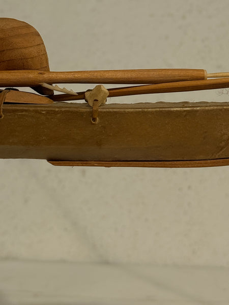 Ældre grønlandsk fanger kajak model, fra midt 1900 tallet.