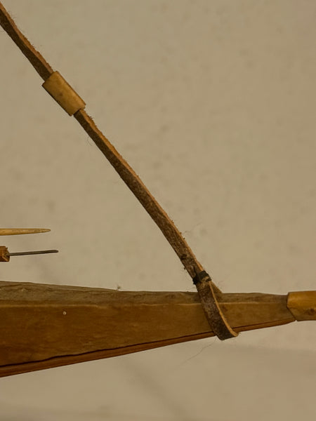 Ældre grønlandsk fanger kajak model, fra midt 1900 tallet.