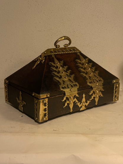 Older Nettoor Petti box, from Kerala, India.