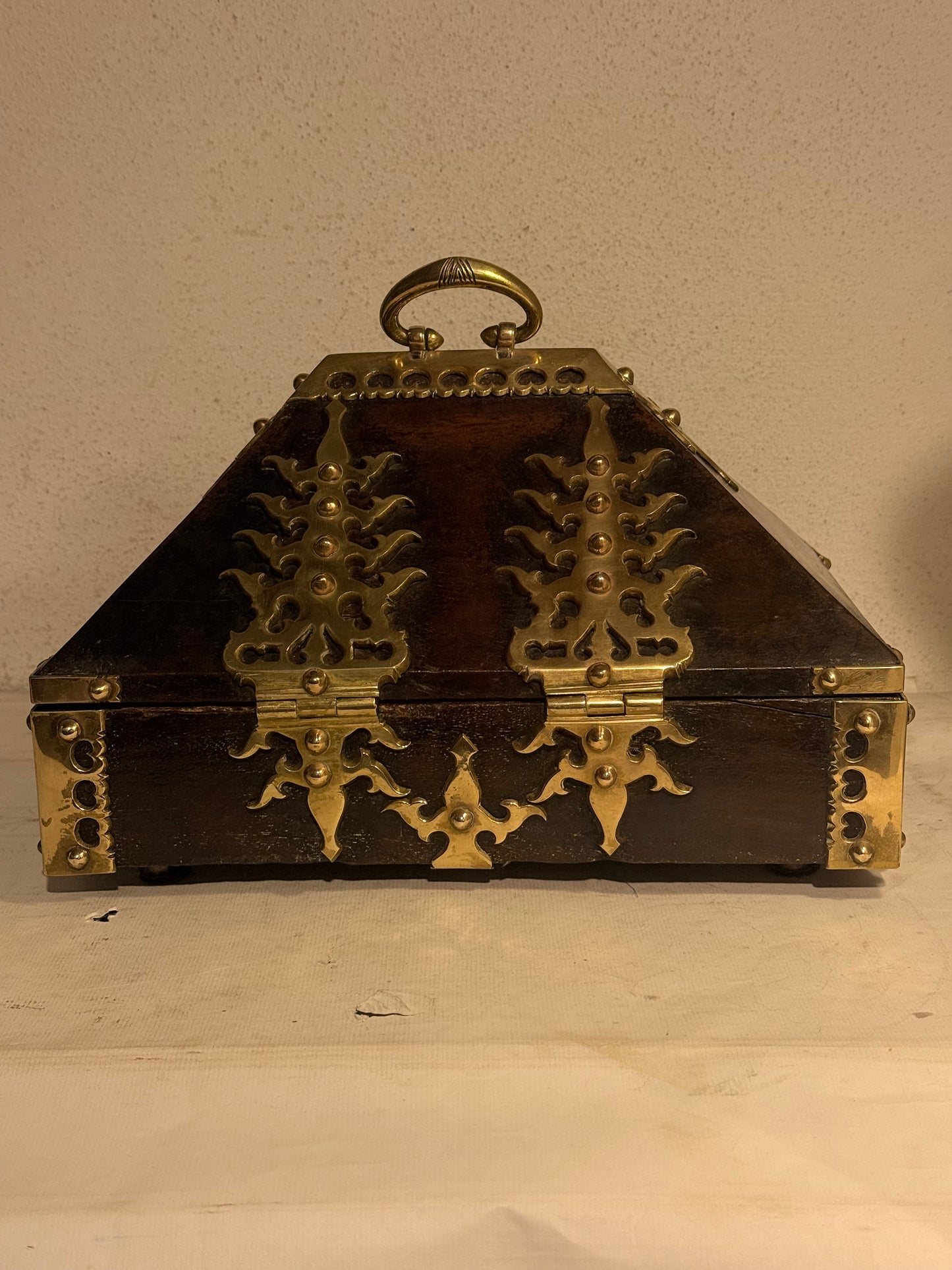 Older Nettoor Petti box, from Kerala, India.