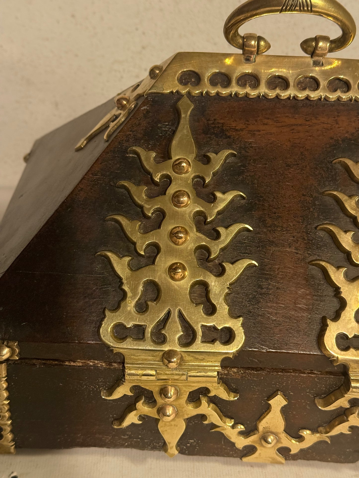 Older Nettoor Petti box, from Kerala, India.