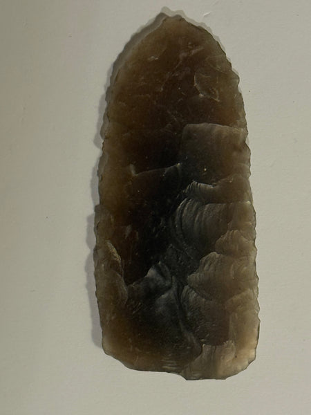 Danish antique. Flint food knife. Type C. Early dagger period.