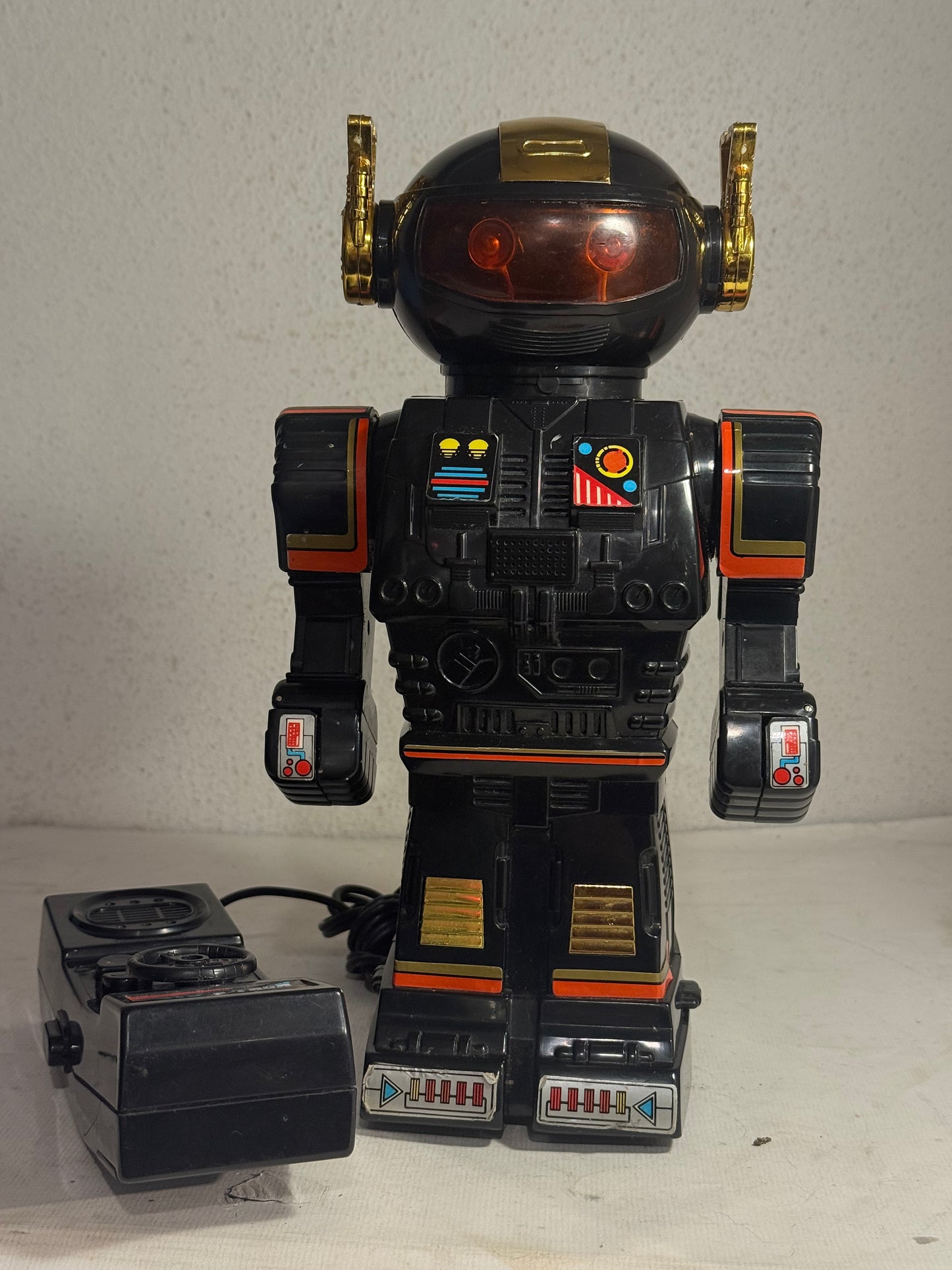 Vintage Playwell Talk-A-Tron Robot, fra 1980érne