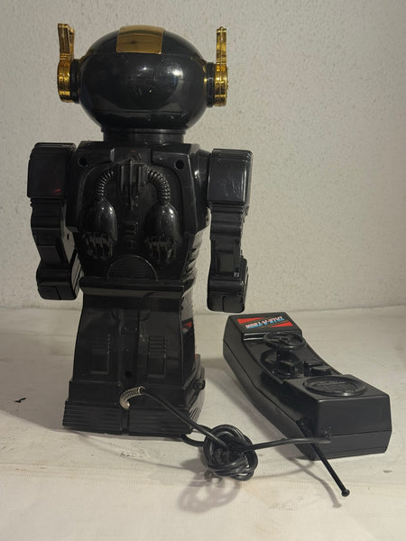 Vintage Playwell Talk-A-Tron Robot, from the 1980s.