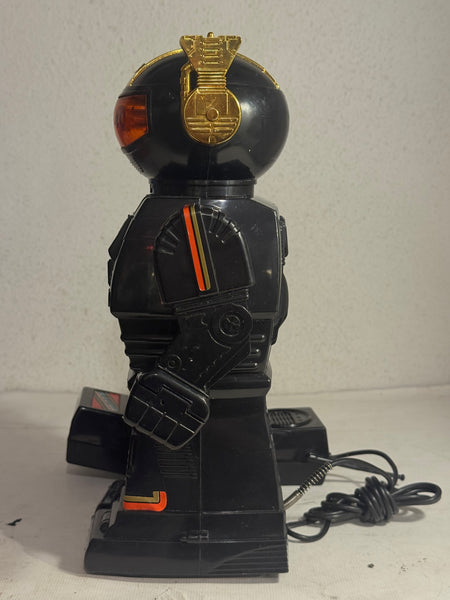 Vintage Playwell Talk-A-Tron Robot, from the 1980s.