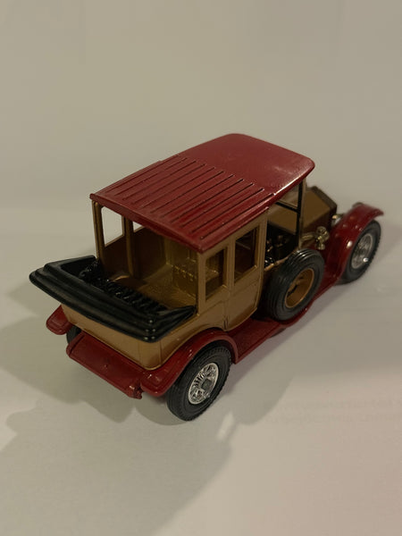 Vintage Lesney Matchbox 1912 Rolls Royce metal bil, fra 1970érne.