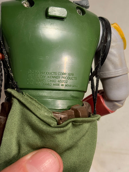 Vintage Star Wars Kenner 12” Boba Fett, from 1979. Complete.