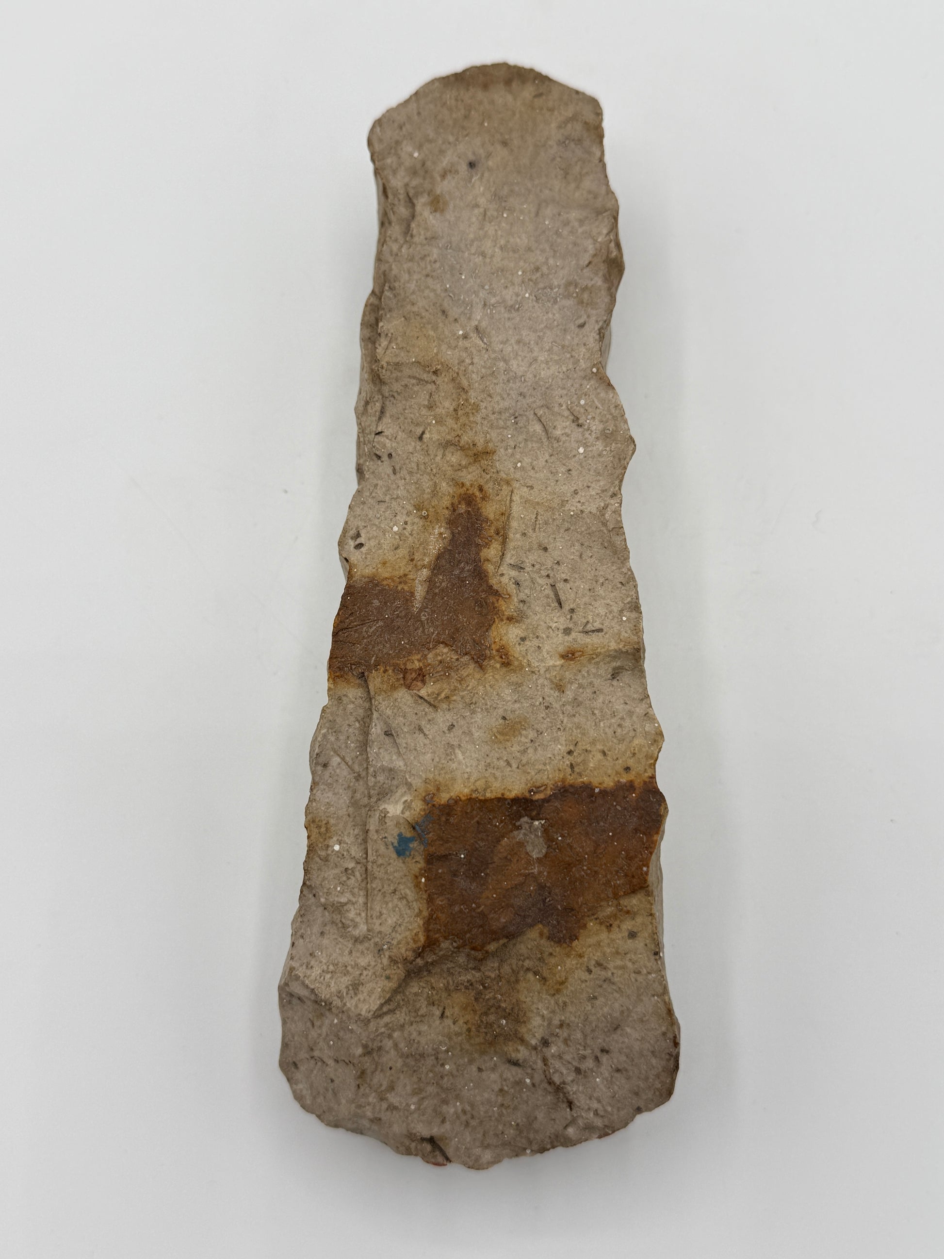 Dansk Stenalder. Tyknakket Valbyøkse i flint. 3000-1800 F.Kr