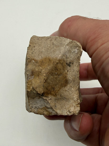 Dansk Stenalder. Tyknakket Valbyøkse i flint. 3000-1800 F.Kr