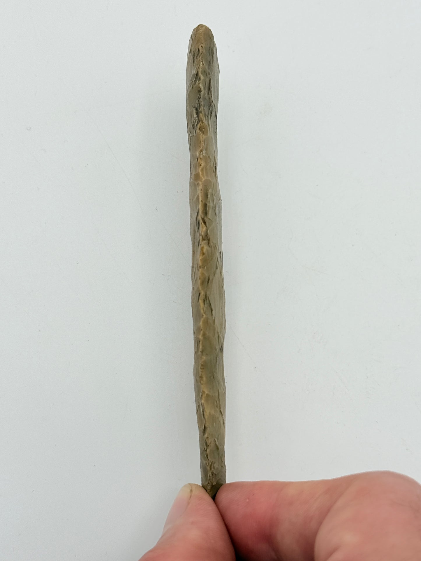 Dansk Stenalder. Spyd / Dolk spids. Tragtbæger kultur: 4000-2800 F.Kr