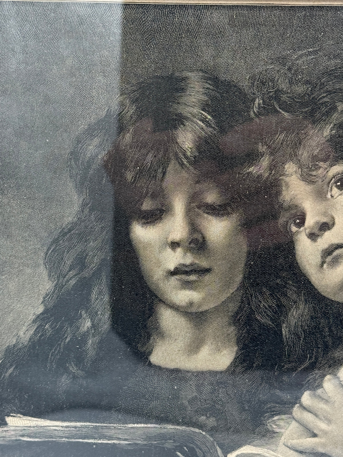 I eventyrets verden. Antik dansk træsnitsgravering. Fra 1896