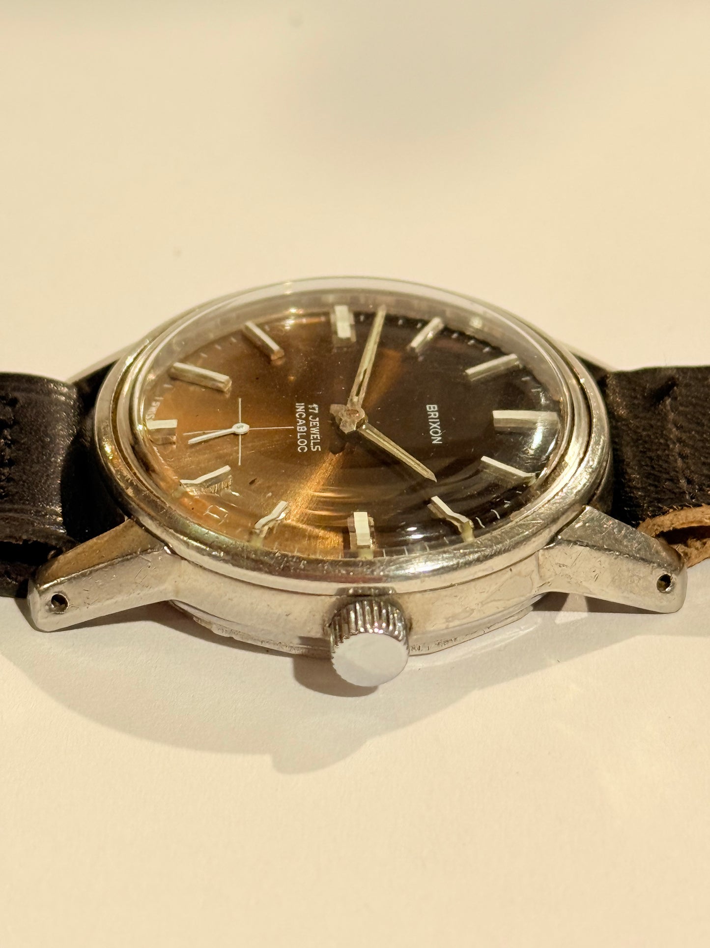 Vintage Brixon manuelt armbåndsur. Fra 1960érne.