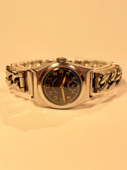 Ældre Revue sport manuelt armbåndsur. Fra start 1950érne.