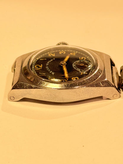 Ældre Revue sport manuelt armbåndsur. Fra start 1950érne.